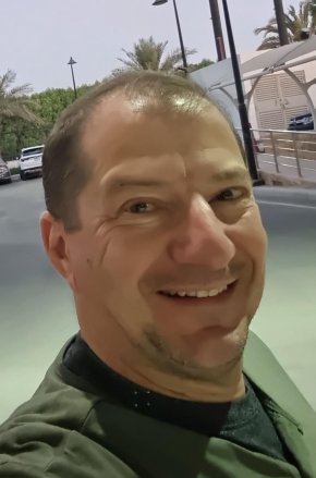 A sports and fun loving middle age man