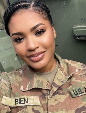 My name is Captain Bien Brown. I'm from the United States, I am 30 years old. I am a soldier working