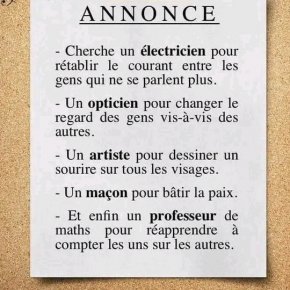 L'amour c'est pas la guerre, l'amour c'est pas l'argent.La vie c'est ça aimer les autres sans condam